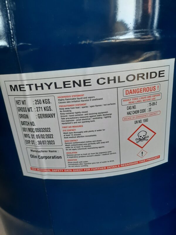 METHYLENE CHLORIDE (MC) ĐỨC