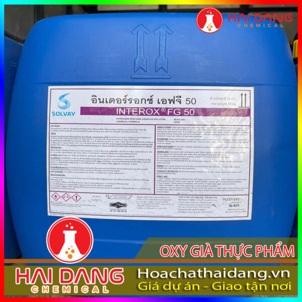 Oxy Già – H2O2 Thực Phẩm