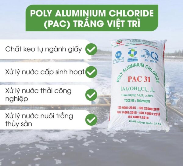 PAC Poly Aluminium Chloride Việt Trì 