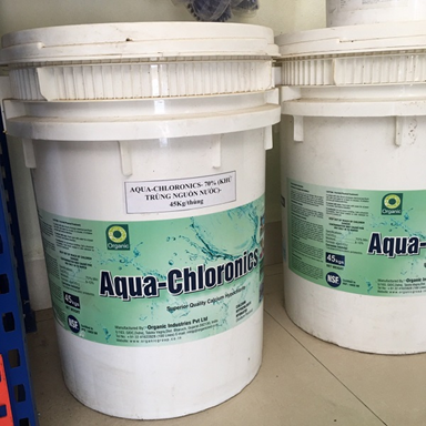 Hóa Chất Xử Lý Nước Bể Bơi Chlorine Aqua Chloronics Ấn Độ