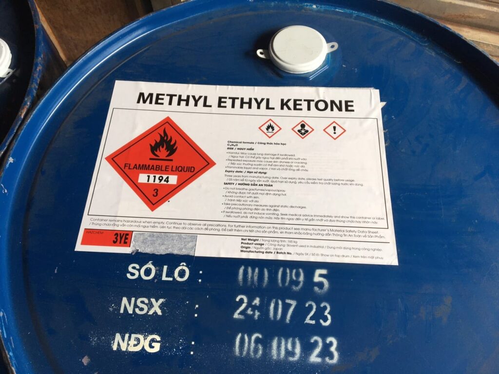 METHYL ETHYL KETONE