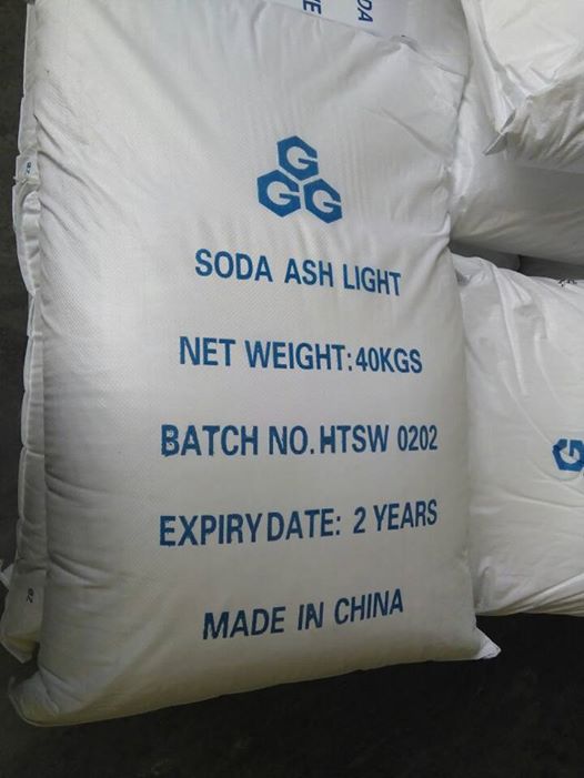 Hóa Chất Thủy Sản Soda Ash Light 3G China