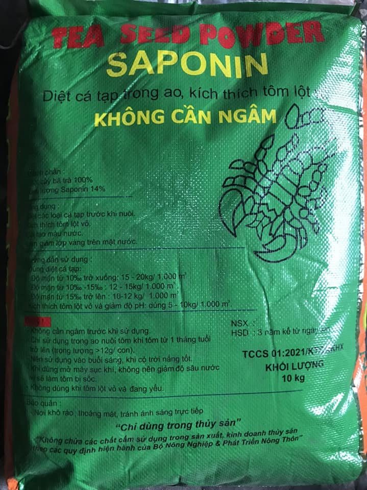 Hóa Chất Thủy Sản Diệt Tạp Saponin