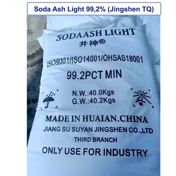 Hóa Chất Thủy Sản Soda Ash Light Jingshen Trung Quốc