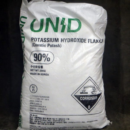 Potassium Hydroxide KOH 90% Hàn Quốc