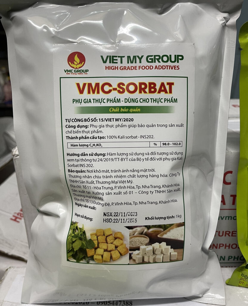 bảo quản vmc sorbat